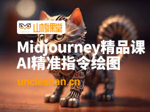 静电老师的线上Midjourney精品课