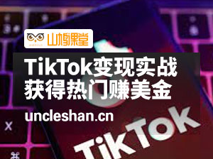 龟课·TikTok变现实战训练营线上第4期，0基础教你搬运视频，获得热门赚美金