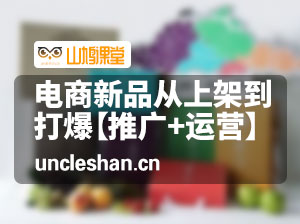 电商 新品从上架到打爆【推广+运营】，新手从0打爆款（69节课）