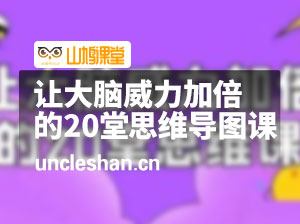 让大脑威力加倍的20堂思维导图课（音频）