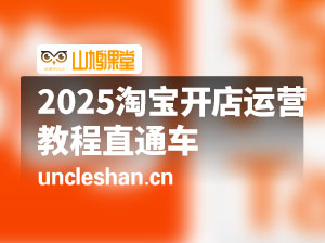 2025淘宝开店运营教程直通车2025年2月更新 (价值3980元)